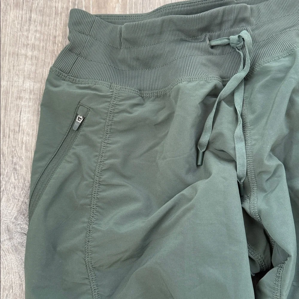 Olive Green Jogger Pants - Picture 2 of 3